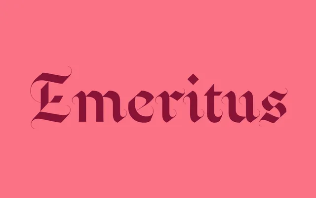 Emeritus specimen from Blaze Type