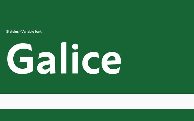 Galice specimen from Blaze Type