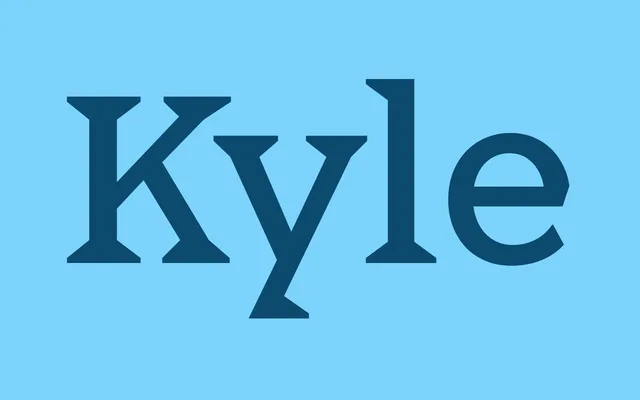 Kyle specimen from Blaze Type