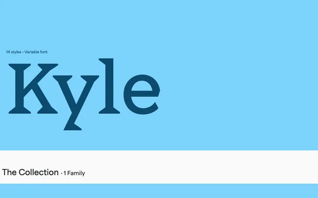 Kyle specimen from Blaze Type