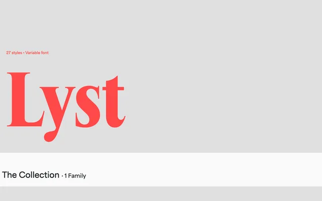 Lyst specimen from Blaze Type