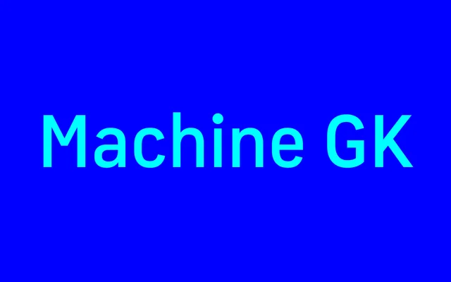 Machine GK specimen from Blaze Type