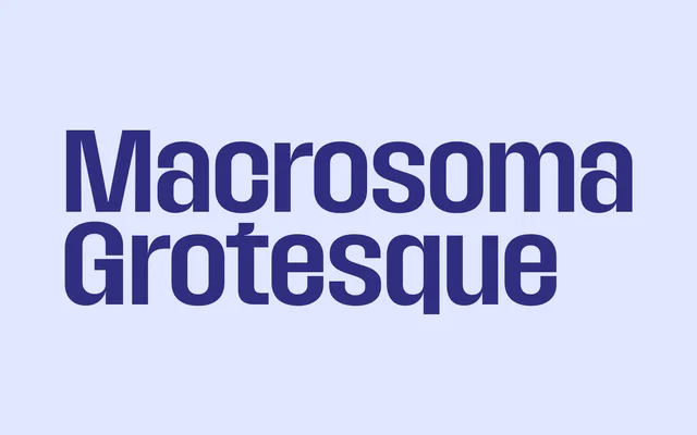 Macrosoma Grotesque specimen from Blaze Type