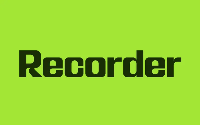 Recorder specimen from Blaze Type