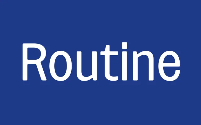 Routine specimen from Blaze Type