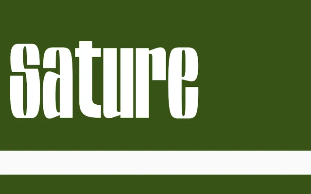 Sature specimen from Blaze Type