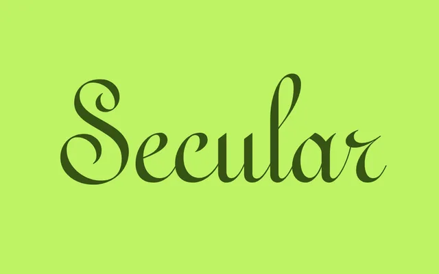 Secular specimen from Blaze Type