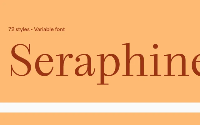 Seraphine specimen from Blaze Type