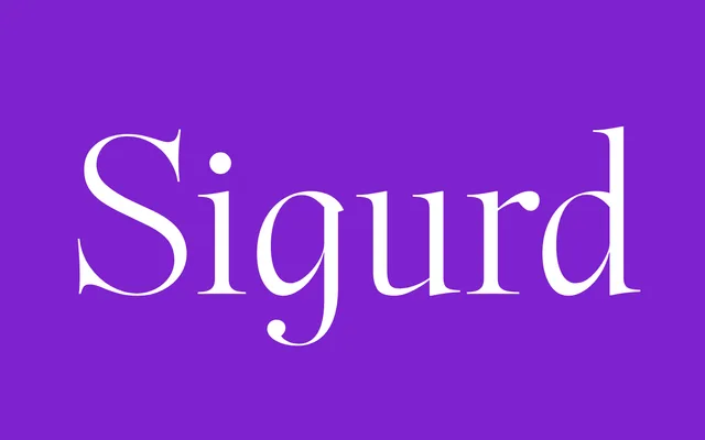 Sigurd specimen from Blaze Type