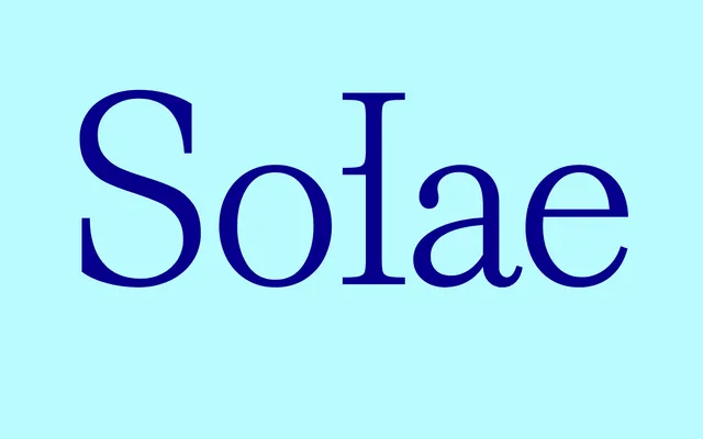 Solae specimen from Blaze Type