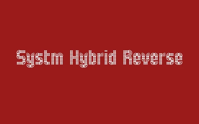 Systm Hybrid Reverse specimen from Blaze Type