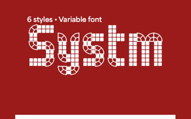 Systm Hybrid Reverse specimen from Blaze Type