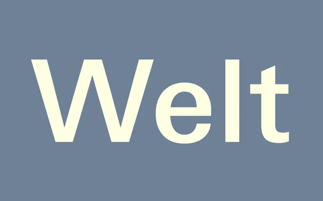 Welt specimen from Blaze Type