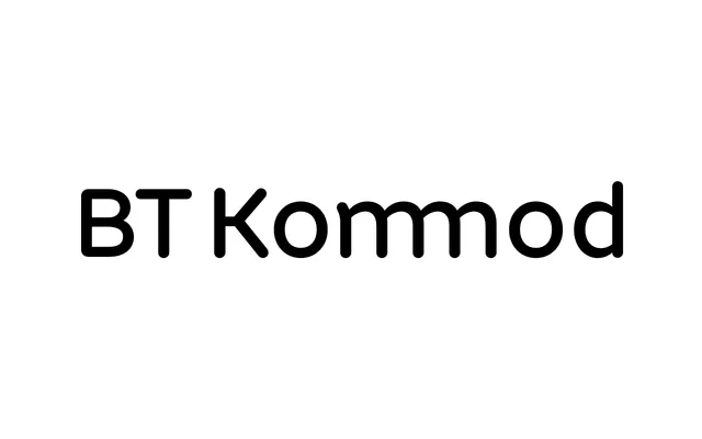 BT Kommod specimen from Bleifrei Type
