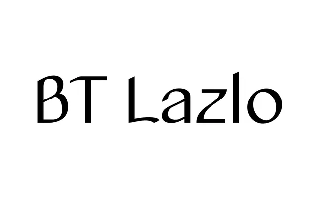 BT Lazlo specimen from Bleifrei Type