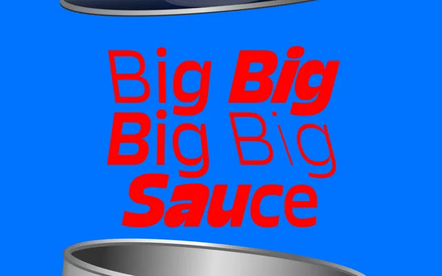 Big Sauce specimen from Bloom Type