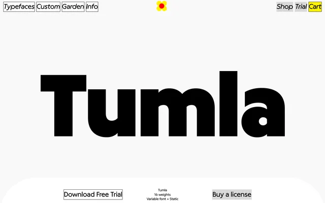 Tumla specimen from Bloom Type