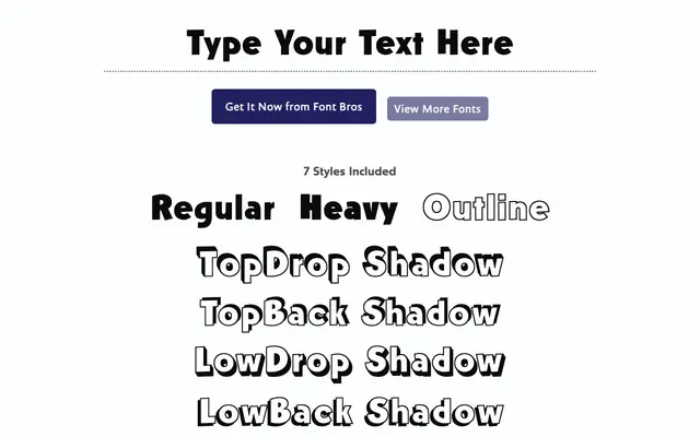 Churchward Freedom specimen from BluHead Studio