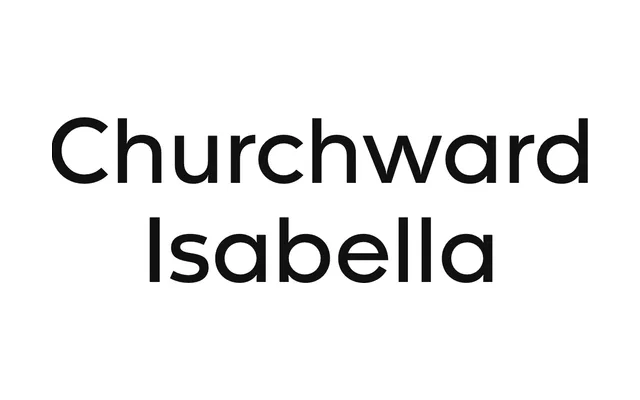 Churchward Isabella specimen from BluHead Studio
