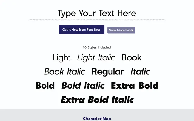 Churchward Legible specimen from BluHead Studio