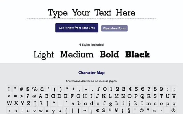 Churchward Montezuma specimen from BluHead Studio