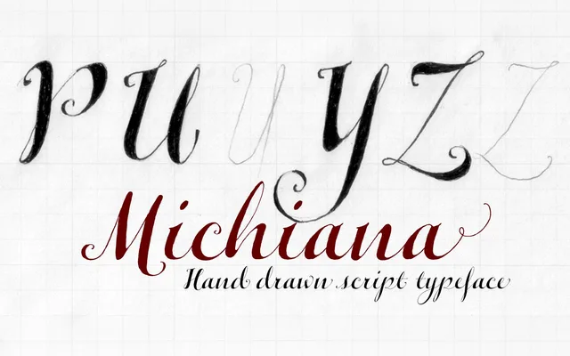 Michiana Pro specimen from BluHead Studio