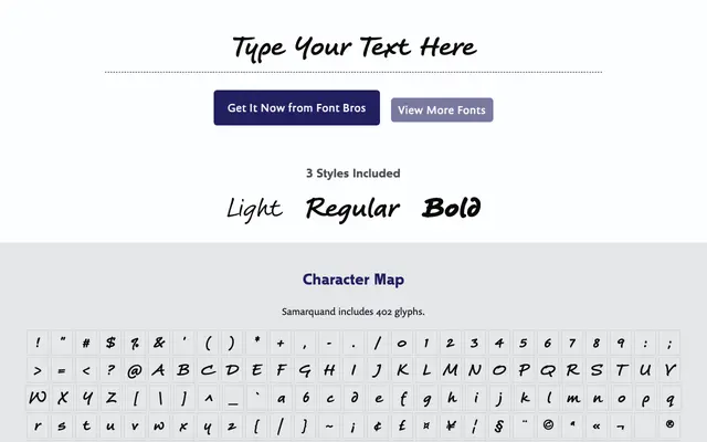 Samarquand specimen from BluHead Studio