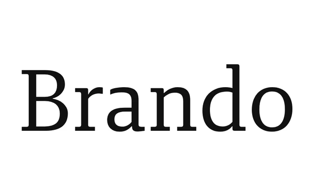 Brando specimen from Bold Monday