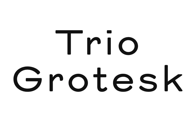 Trio Grotesk specimen from Bold Monday