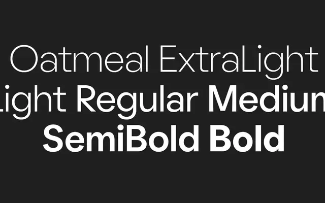 Oatmeal Pro specimen from Boulevard LAB