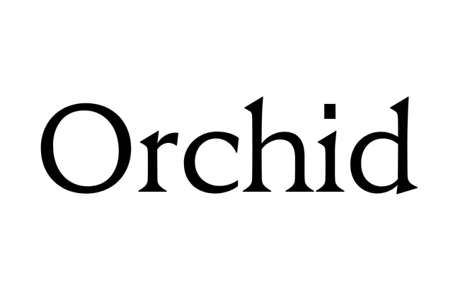 Orchid specimen from Boulevard LAB