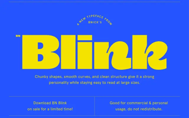 BN Blink specimen from Brandon Nickerson