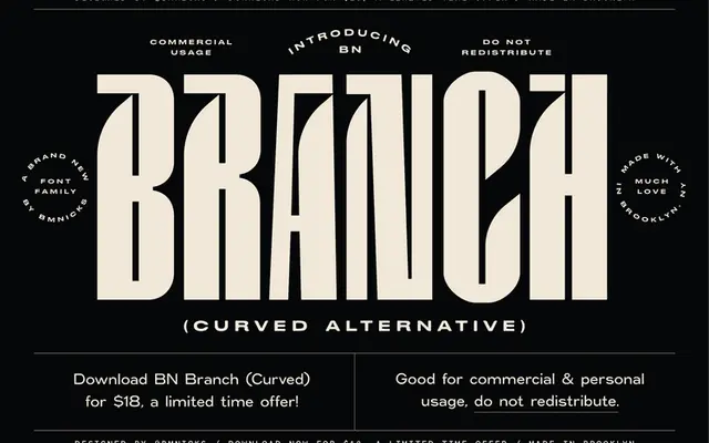 BN Branch (Curved) specimen from Brandon Nickerson
