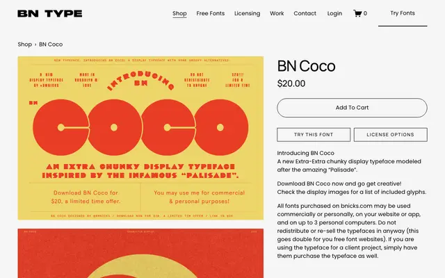 BN Coco specimen from Brandon Nickerson