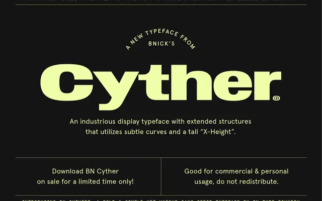 BN Cyther specimen from Brandon Nickerson