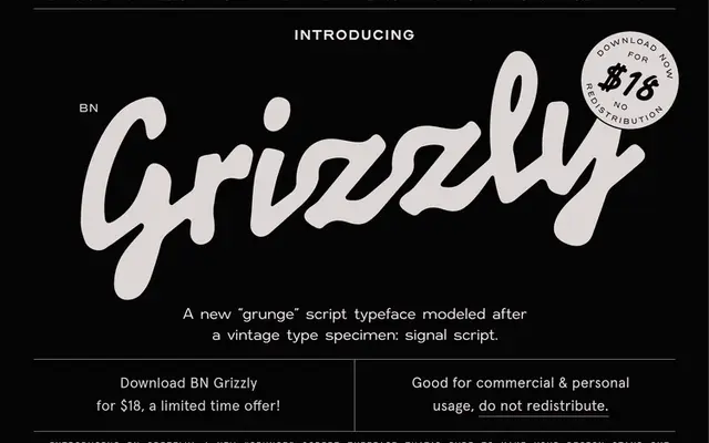 BN Grizzly specimen from Brandon Nickerson