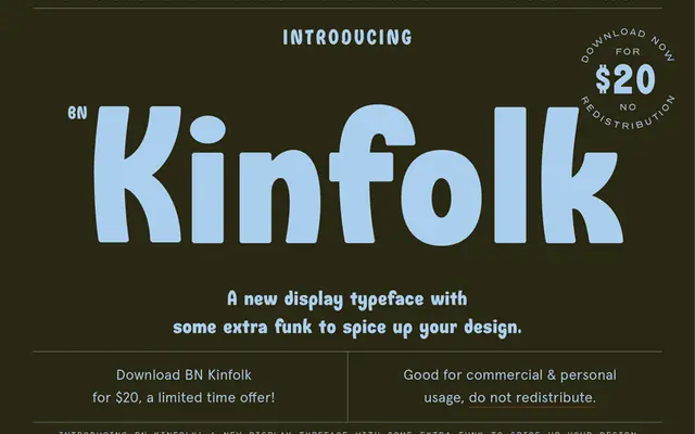 BN Kinfolk specimen from Brandon Nickerson