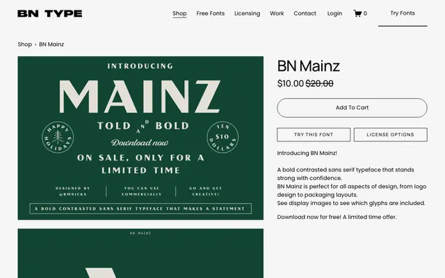 BN Mainz specimen from Brandon Nickerson