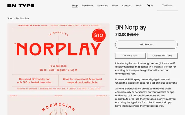 BN Norplay specimen from Brandon Nickerson