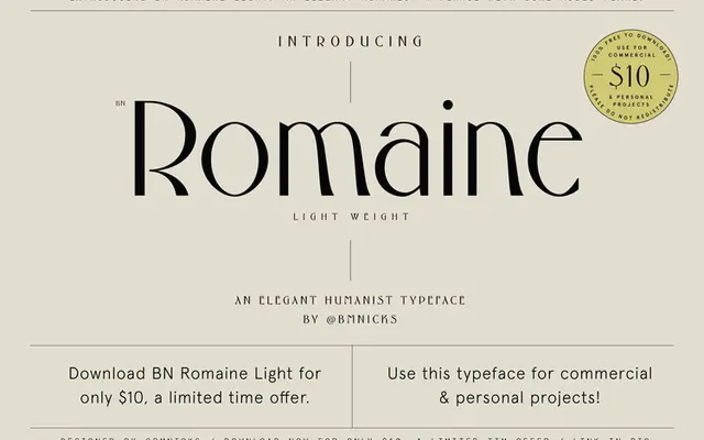 BN Romaine Light specimen from Brandon Nickerson