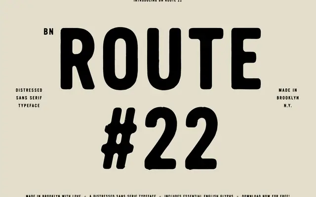 BN Route 22 specimen from Brandon Nickerson