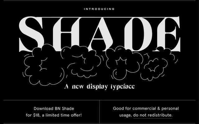 BN Shade specimen from Brandon Nickerson