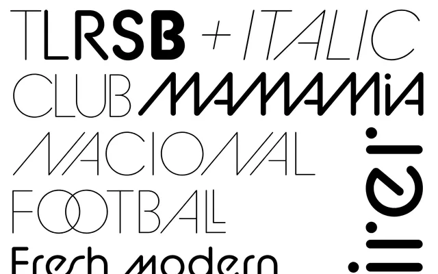 BC Alphapipe specimen from Briefcase Type Foundry