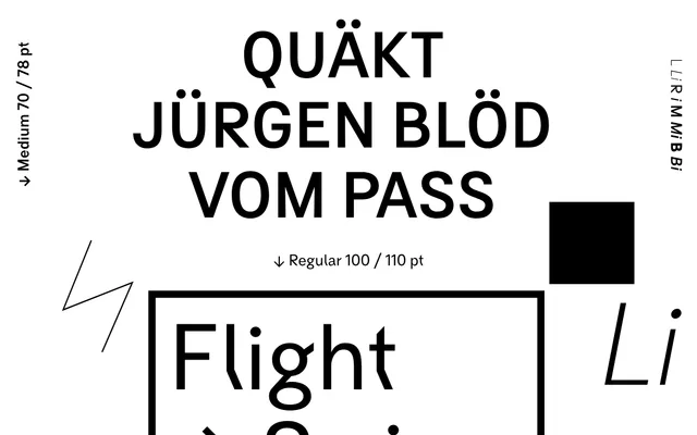 BC Falster Grotesk specimen from Briefcase Type Foundry