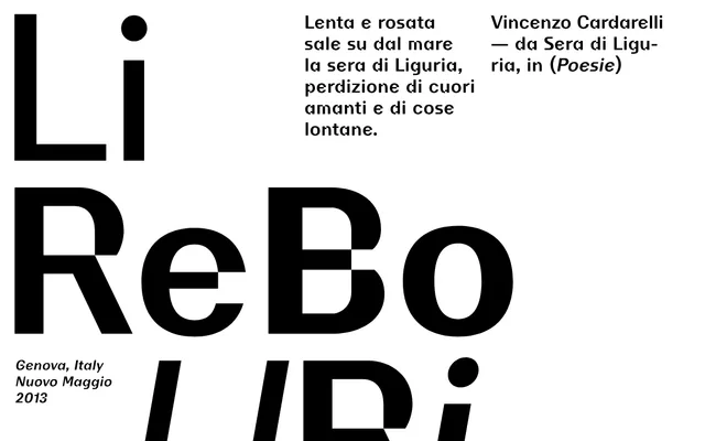 BC Liguria specimen from Briefcase Type Foundry