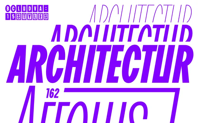 BC Ludva specimen from Briefcase Type Foundry