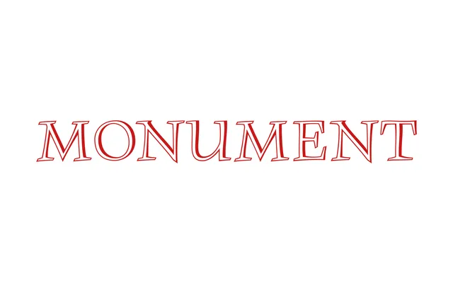 BC Monument specimen from Briefcase Type Foundry