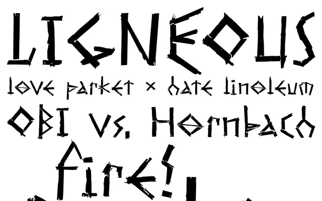BC Prkno specimen from Briefcase Type Foundry