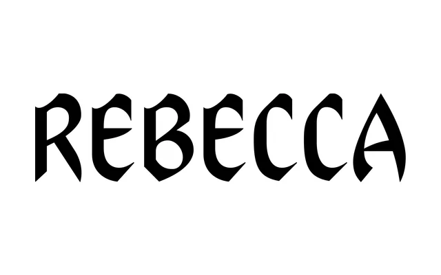 BC Rebecca specimen from Briefcase Type Foundry