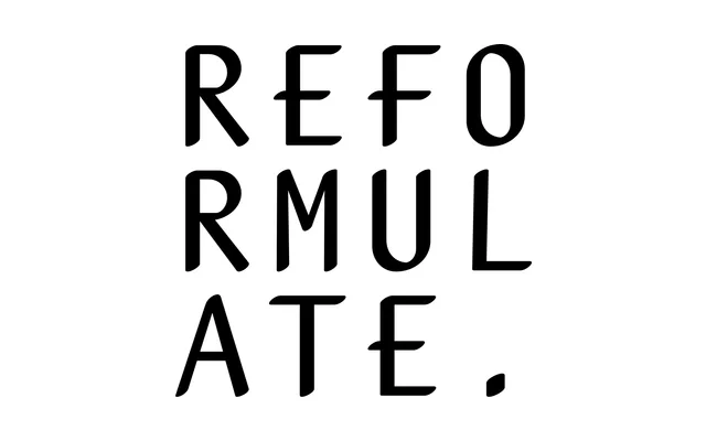 BC Reformulate specimen from Briefcase Type Foundry
